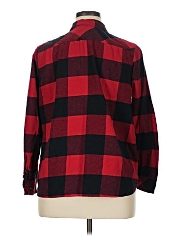 Natural Reflections Long Sleeve Button-Down Shirt (view 2)