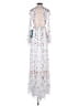 Mac Duggal 100% Polyester White Ivory Cocktail Dress Size 0 - photo 2