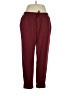 George Solid Burgundy Casual Pants Size XL - photo 1