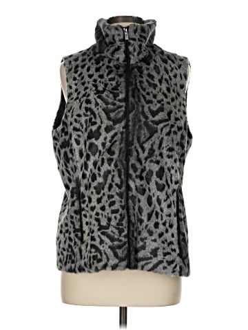 Calvin Klein Faux Fur Vest (view 1)