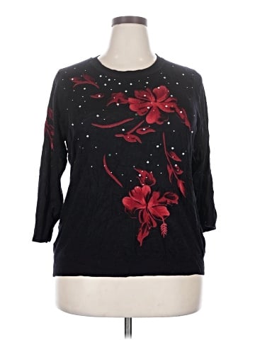 Rebecca Malone Pullover Sweater (view 1)