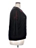 Rebecca Malone 100% Acrylic Floral Black Pullover Sweater Size 2X - photo 4
