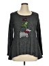 One World Gray Pullover Sweater Size XL - photo 1