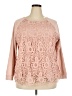 Adrianna Papell Pink Pullover Sweater Size XXL - photo 1