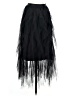 Heart 100% Polyester Black Formal Skirt Size S - photo 1