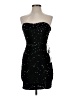 Crystal Sky Stars Black Cocktail Dress Size S - photo 1