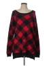 Arizona Jean Company 100% Cotton Plaid Red Pullover Sweater Size XL - photo 1