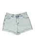 Shein Blue Denim Shorts Size L - photo 1