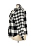Maurices Checkered-gingham Black Long Sleeve Button-Down Shirt Size 2X - photo 5
