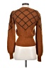 7 For All Mankind Argyle Brown Pullover Sweater Size XS - photo 2