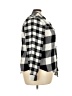 Maurices Checkered-gingham Black Long Sleeve Button-Down Shirt Size 2X - photo 4
