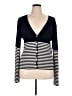 St. John Blue Wool Cardigan Size XL - photo 1