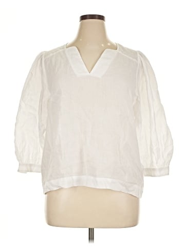 J. McLaughlin 3/4 Sleeve T-Shirt (view 1)