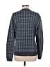 Etcetera Houndstooth Gray Cardigan Size L - photo 2