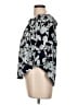 Splendid 100% Rayon Blue 3/4 Sleeve Blouse Size L - photo 5