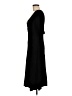 Chico's Solid Black Casual Dress Size Med (1) - photo 5