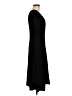 Chico's Solid Black Casual Dress Size Med (1) - photo 4