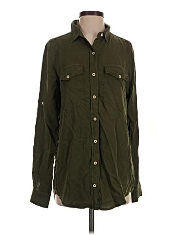 Athleta Long Sleeve Button-Down Shirt (view 1)
