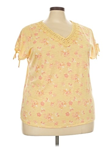 Como Blu Short Sleeve Top (view 1)