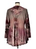 One World Brown 3/4 Sleeve Blouse Size XL - photo 2