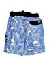 Hurley 100% Polyester Print Blue Board Shorts Size 6 - photo 2