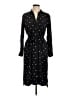 Ann Taylor Polka Dots Black Cocktail Dress Size L - photo 1