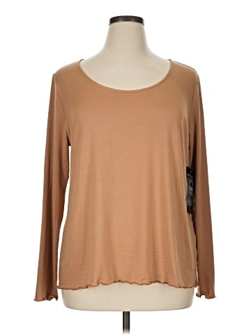 Attitudes by Renee 3/4 Sleeve T-Shirt (view 1)
