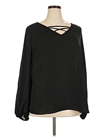Emery Rose Long Sleeve Blouse (view 1)