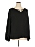 Emery Rose Black Long Sleeve Blouse Size 4XL - photo 1