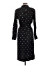 Ann Taylor Polka Dots Black Cocktail Dress Size L - photo 2