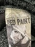 Red Paint 100% Acrylic Gray Cardigan Size L - photo 7