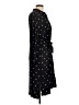 Ann Taylor Polka Dots Black Cocktail Dress Size L - photo 4