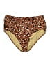 Old Navy Animal Print Brown Swimsuit Bottoms Size XL - photo 1