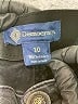 Democracy Chevron-herringbone Gray Jeans Size 10 - photo 6