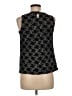 Relativity 100% Polyester Black Sleeveless Blouse Size M (petite) - photo 2