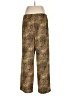 AGB 100% Polyester Animal Print Gold Casual Pants Size 16 - photo 2