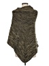 Merona 100% Acrylic Brown Poncho One size - photo 2