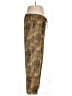 AGB 100% Polyester Animal Print Gold Casual Pants Size 16 - photo 4