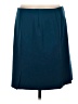J.Jill Solid Teal Formal Skirt Size Med Petite - photo 2