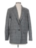 Everlane Houndstooth Gray Wool Blazer Size 00 - photo 1