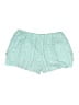 LA Hearts 100% Polyester Paisley Teal Shorts Size S - photo 1