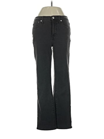 Madewell Kick Out Crop Jeans in Starkey Wash (view 1)