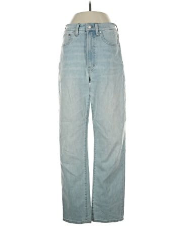 Madewell The Perfect Vintage Straight Jean in Mosedale Wash (view 1)