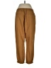 Point Sur Solid Brown Linen Pants Size 10 - photo 2