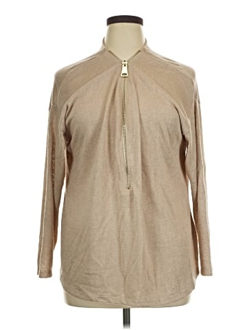 Carmen Carmen Marc Valvo Long Sleeve Blouse (view 1)