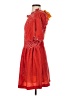 Free People 100% Polyester Red Cocktail Dress Size XS - photo 5