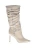 BCBGMAXAZRIA 100% Leather Ivory Boots Size 10 - photo 1