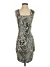 Leifsdottir Metallic Gray Cocktail Dress Size XS - photo 1