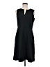 Anne Klein Solid Black Cocktail Dress Size 6 - photo 1