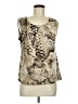 Chico's Gold Sleeveless Blouse Size Med (1) - photo 1